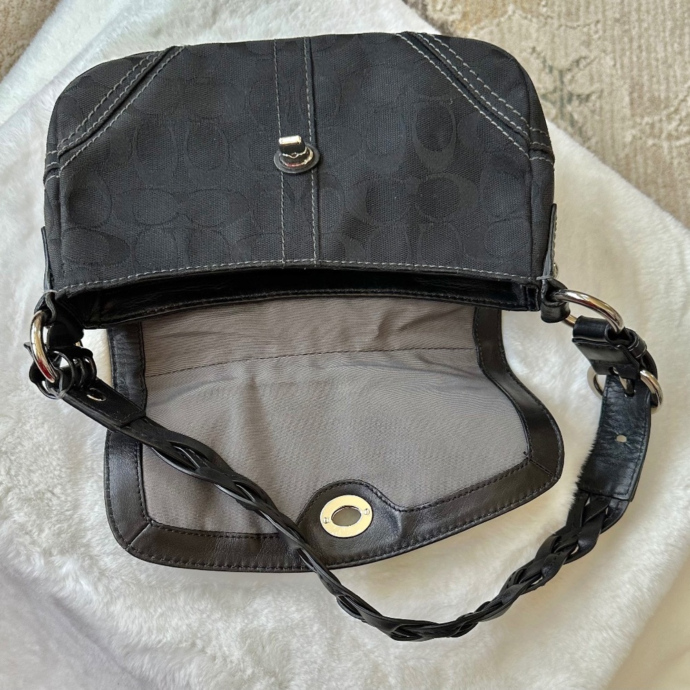 Coach black purse